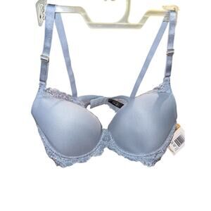 40C Smart Sexy Bra New lace blue